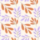 Minimal Cheerful Leaves Pattern
