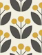 Minimalist Scandinavian Flowers black mustard