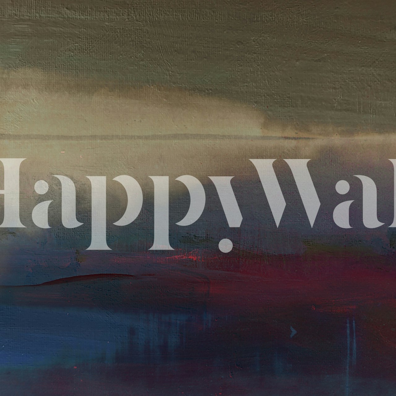 Moody Coastal Horizon wallpaper in a room