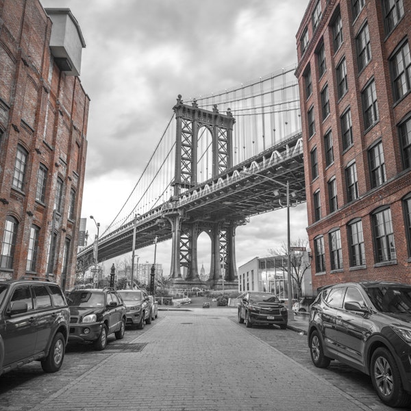 Manhattan Bridge Brick Street View