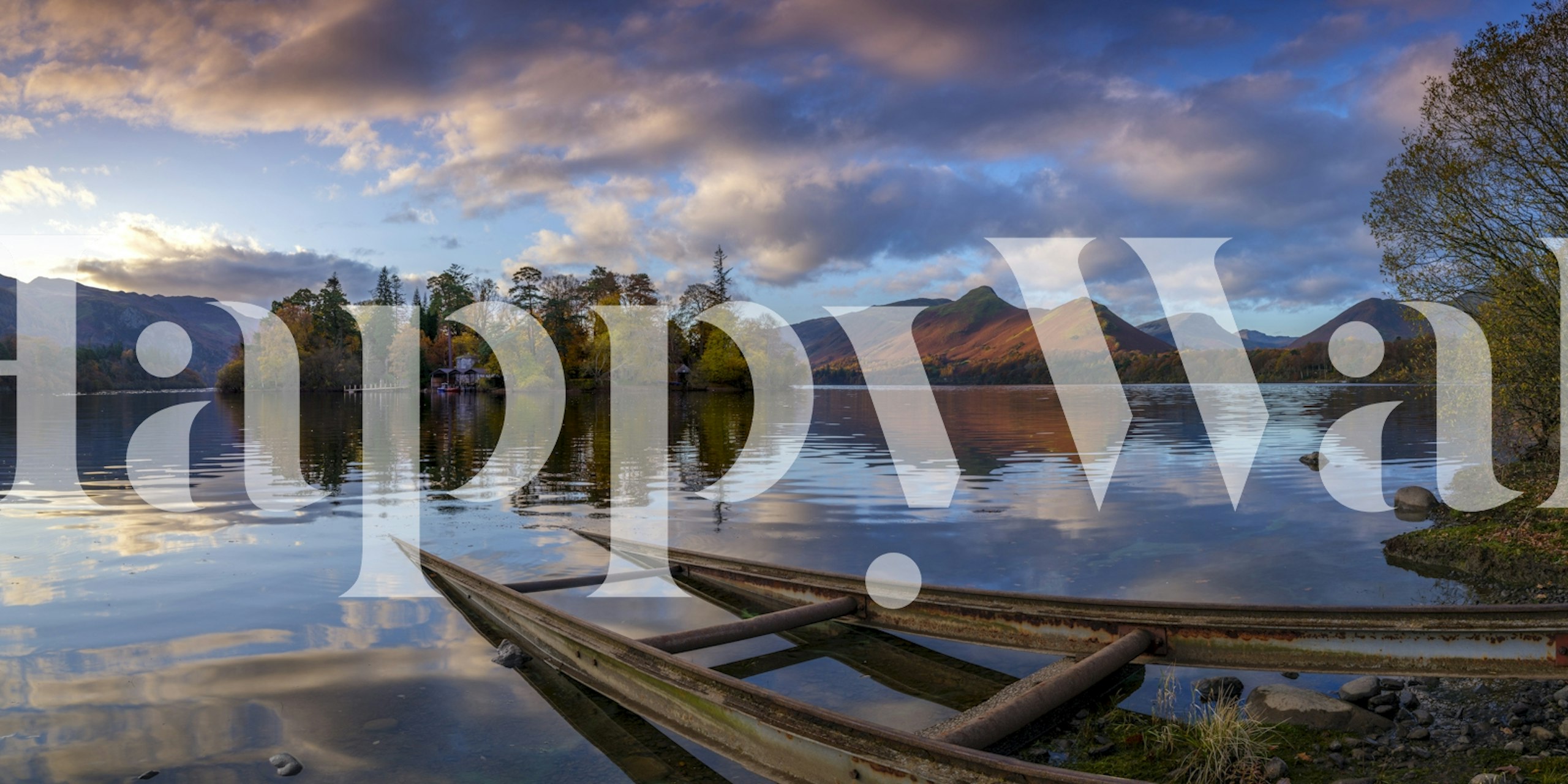 Derwent Island tapet i et rom