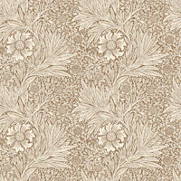 Marigold William Morris Bronze and Cream WM tapet