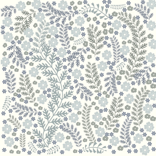 Midsummer Garden Wildflower Pattern
