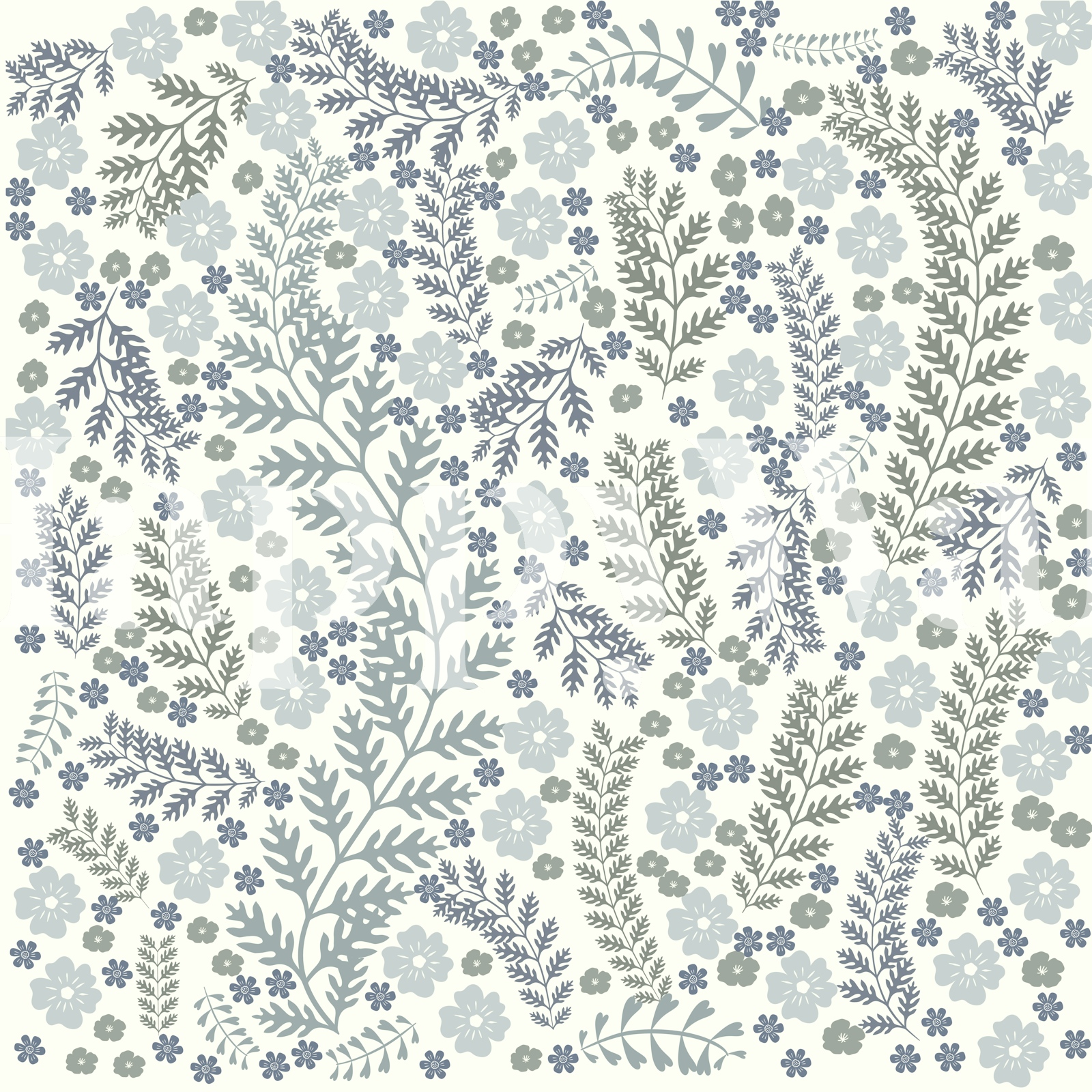 Midsummer Pattern Midsummer Garden Wildflower Pattern - Happywall