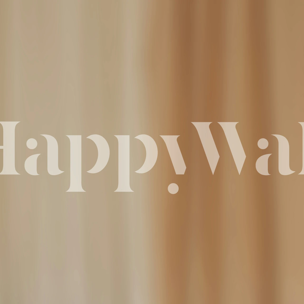 Sandy Neutral Ombre wallpaper in a room