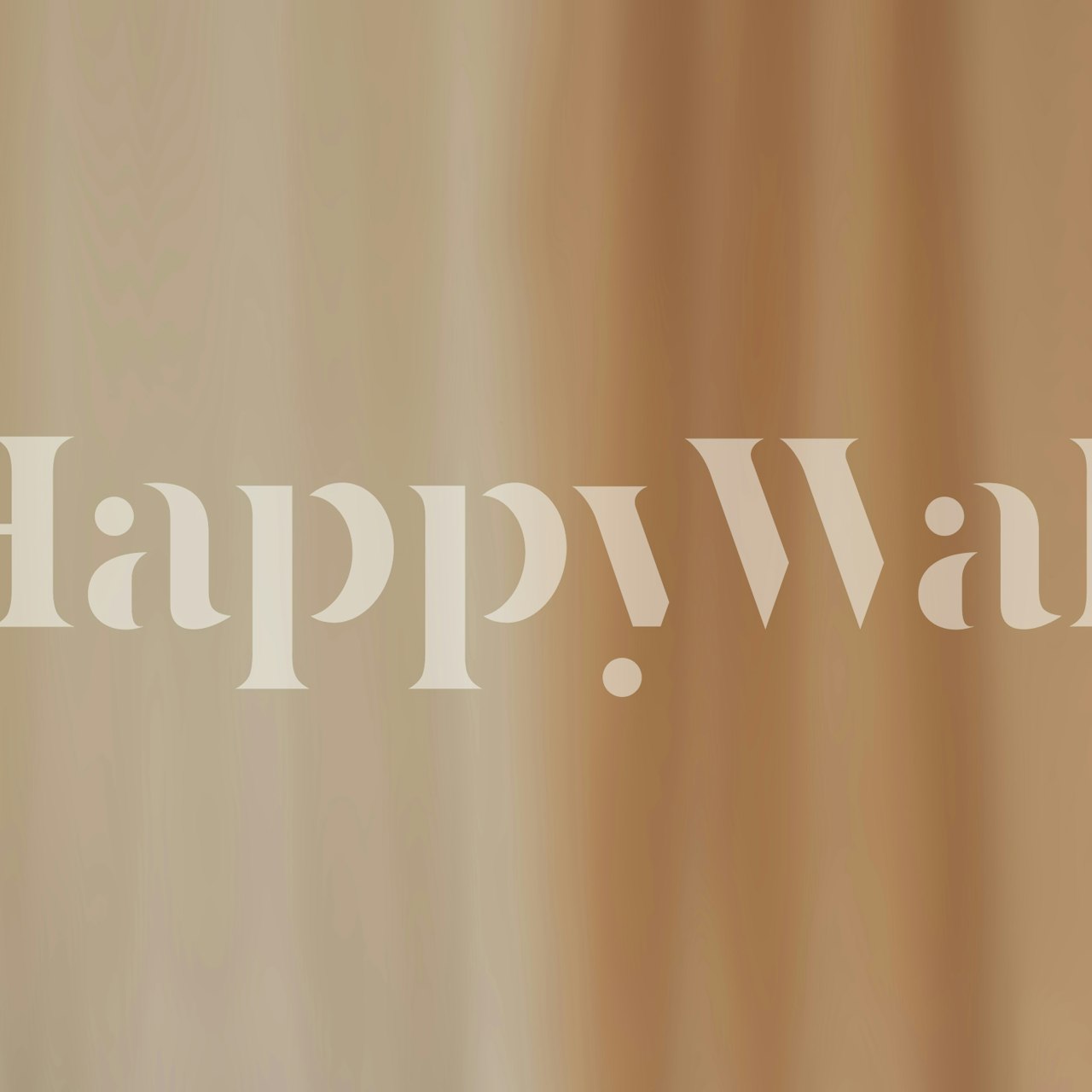 Sandy Neutral Ombre wallpaper in a room