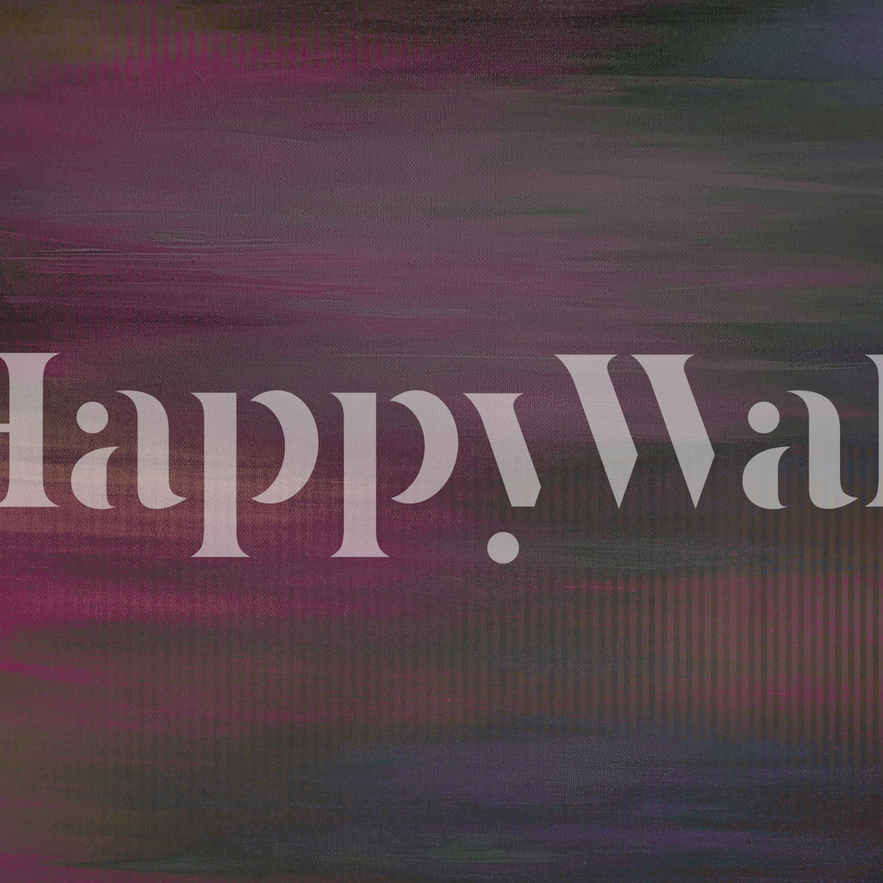 Dark Violet Wash wallpaper in a room