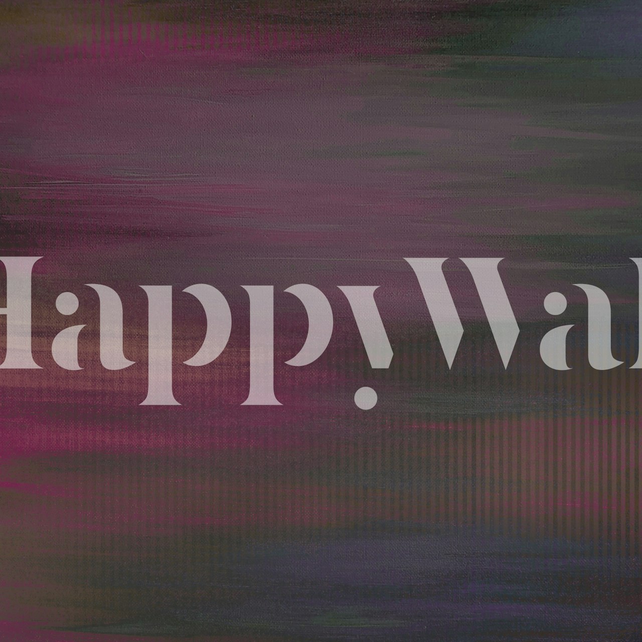 Papel de parede Dark Violet Wash em um quarto