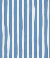 Coastal Blue & White Scandi Vertical Stripes wallpaper