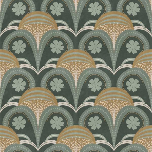 Scandinavian Deco Clover Fans