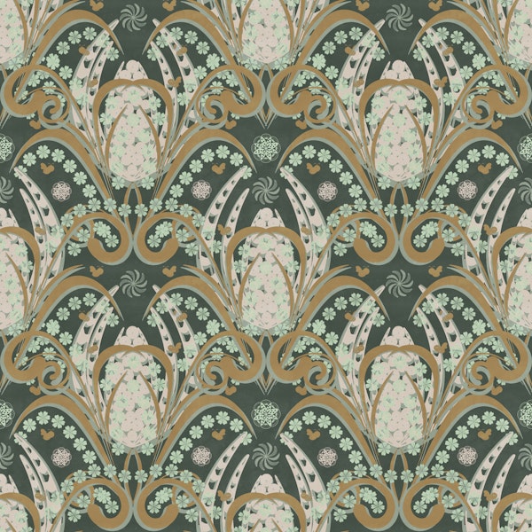 Ornamental Art Deco Garden