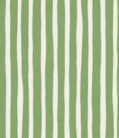 Dill Green Organic Hand Painted Stripes wallpaper
