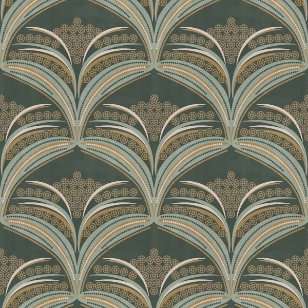 Deco Palm Fan Botanical