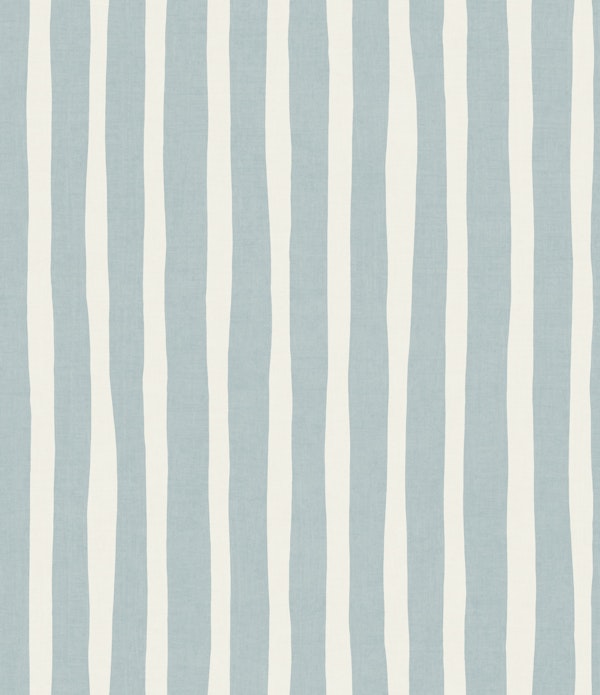Muted Grey Blue Textured Painted Stripe