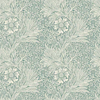 Marigold William Morris Sage Green Ivory WP tapet
