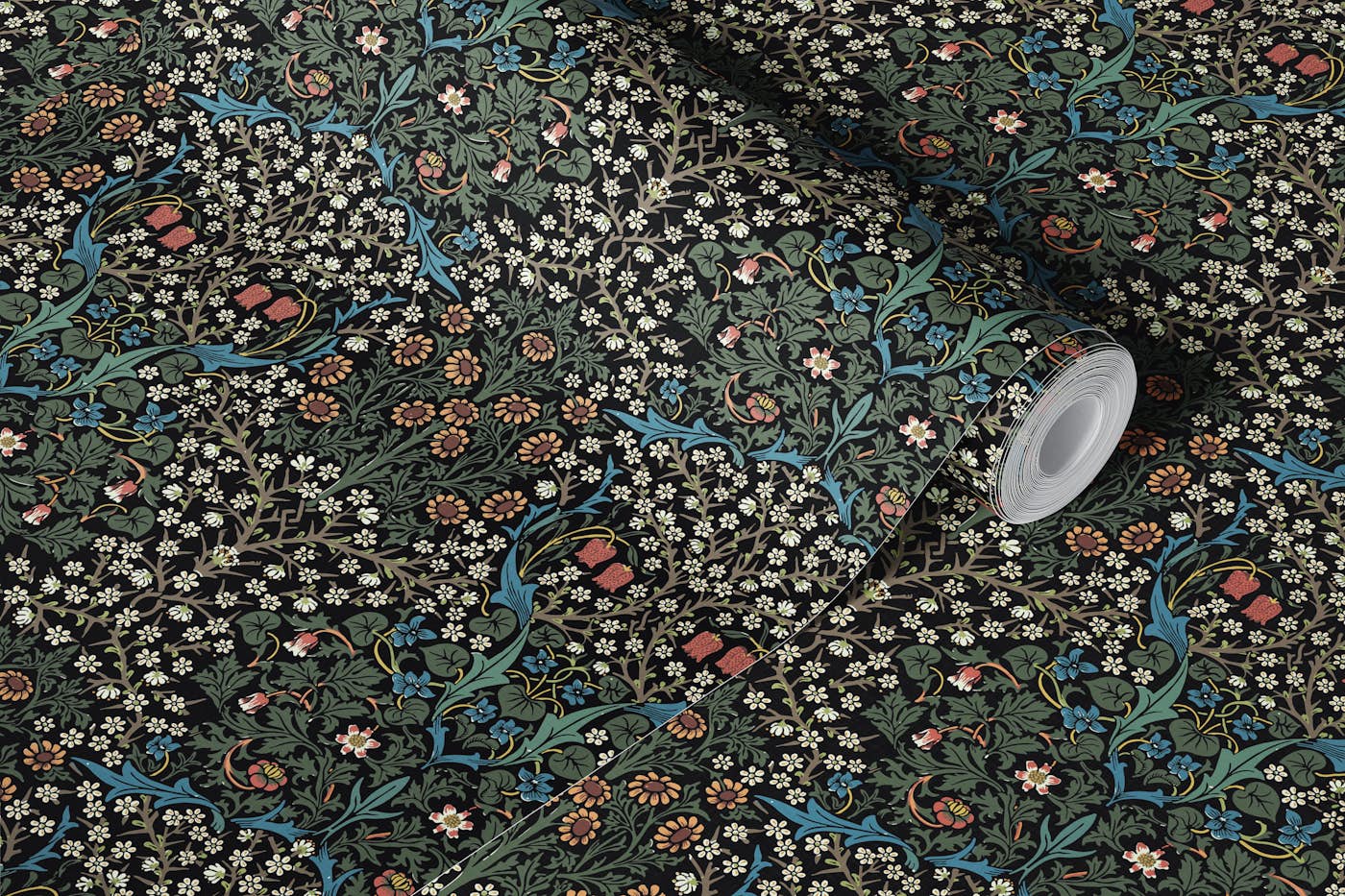 William Morris Blackthorn WP wallpaper roll
