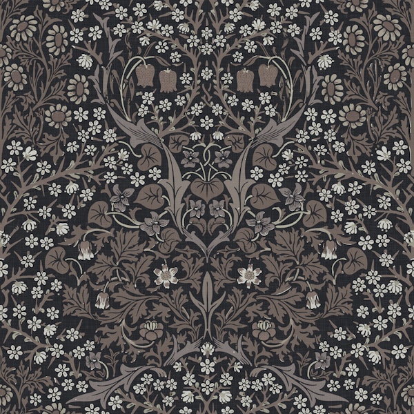 William Morris Blackthorn Muted Moody WP