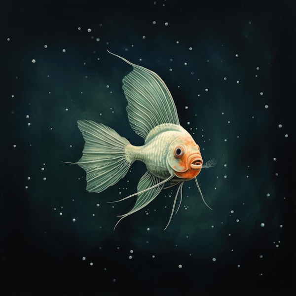 Minimal Angelfish Night Drift