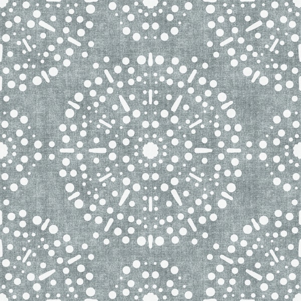 Boho Fireworks Grunge Calming Blue