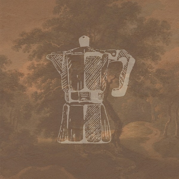 Italian Moka Pot - Brown
