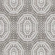 Boho Octagons Crochet Grunge Dark Bark
