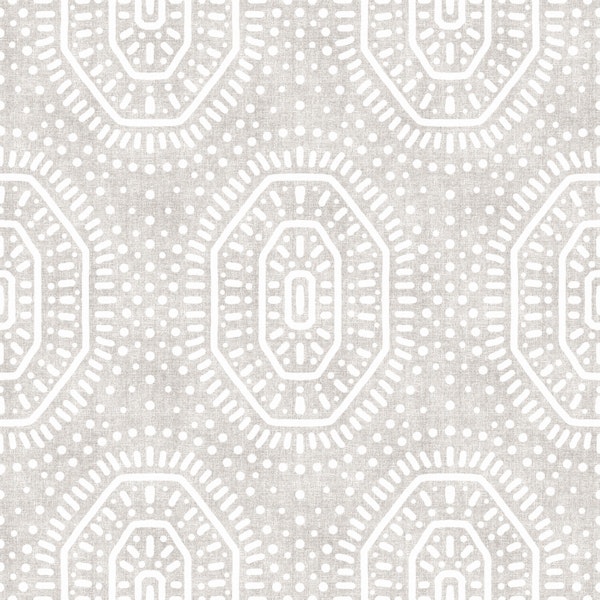 Boho Octagons Crochet Grunge Neutral