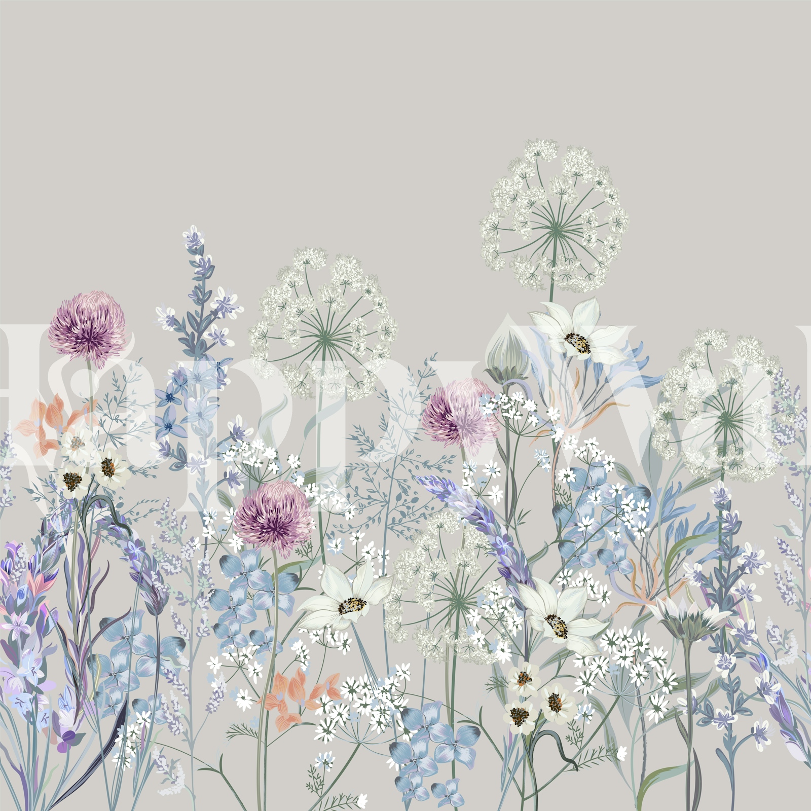 Charming Floral Design tapeta w pokoju