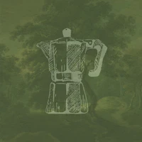 Italian Moka Pot - Olive Green wallpaper