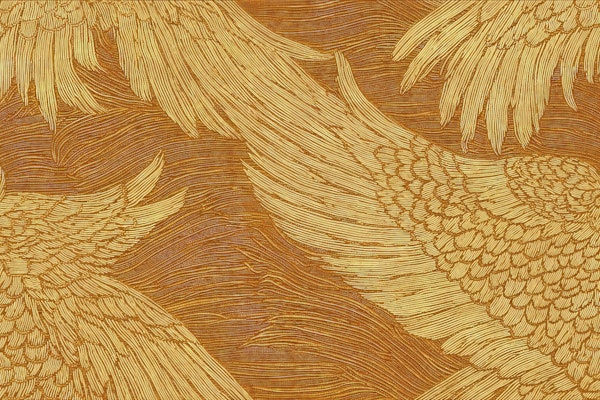 Golden Textured Organic Wings