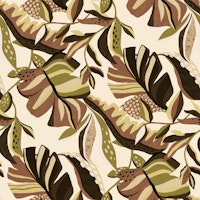 Earthy Tropical Leaves wallpaper