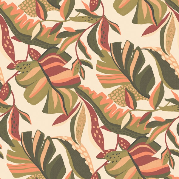 Mid Century Tropical Foliage