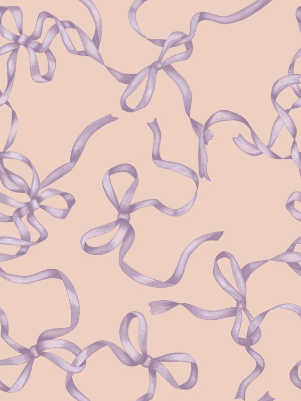 Lavender Ribbon Bows