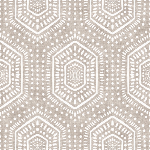 Boho Painted Grunge Earthy Beige