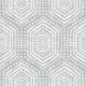 Boho Painted Grunge Grey Clouds
