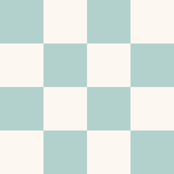 Mint Cream Checkerboard
