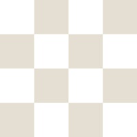 Minimal Beige White Checkered tapet