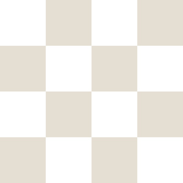 Minimal Beige White Checkered