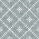 Boho Dotted Lattice Grunge Calming Blue