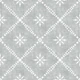 Boho Dotted Lattice Grunge Grey Clouds