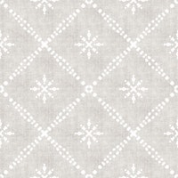 Boho Dotted Lattice Grunge Neutral behang