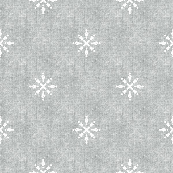 Boho Minimal Ornament Grunge Grey Clouds