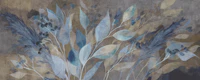 Soft Dark Botanical Watercolor behang