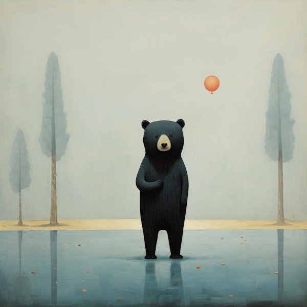 Minimal Black Bear