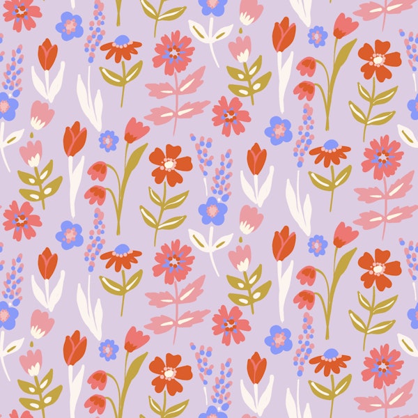 Lavender Meadow Florals