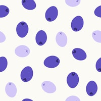 Lavender Olive You Minimal Mural tapete