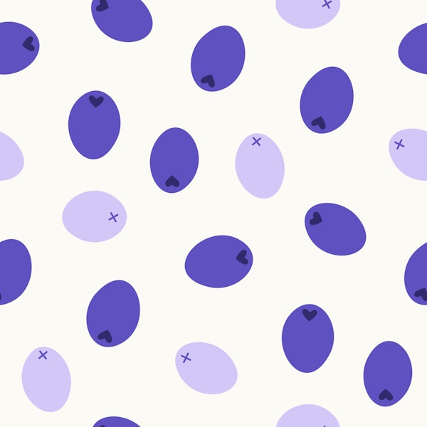 Lavender Olive You Minimal Mural