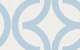 Soft Blue Geometric Arches Geo Curve