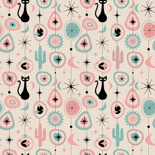 Mid Century Atomic Cats