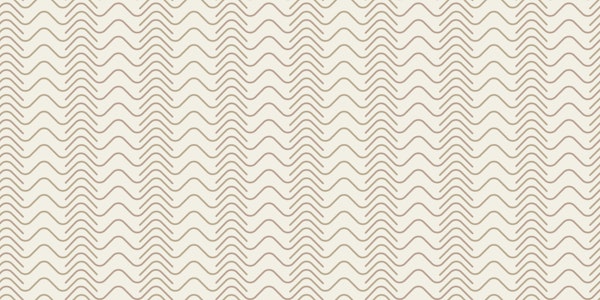 Mountains & Valleys Stripes M –white & beige