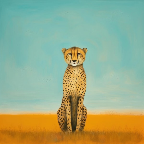 Minimal Cheetah Serenity